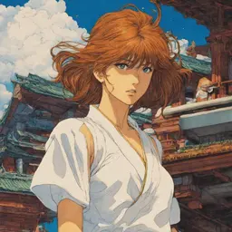 لوحة Manga أُنشئة بتقنية الذكاء الاصطناعي