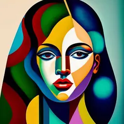 أسلوب بابلو بيكاسو بتقنية الذكاء الاصطناعي