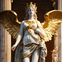 تمثال فن صنع في Picasso AI