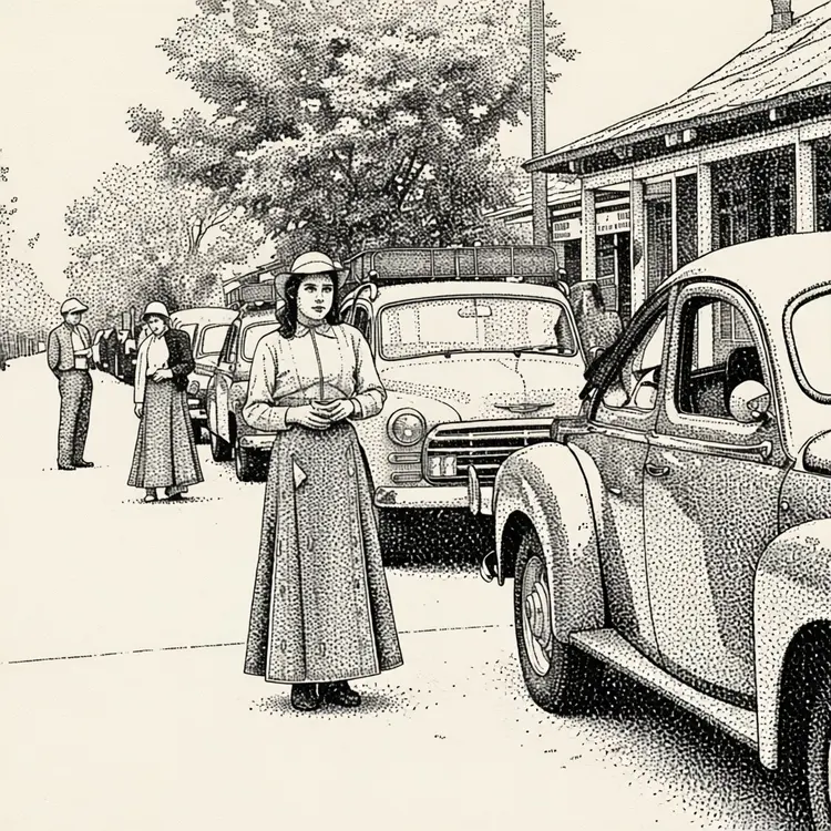 dotted illustration