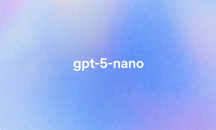 Gpt 5 Nano: Generación De Texto Rápida Y Eficiente