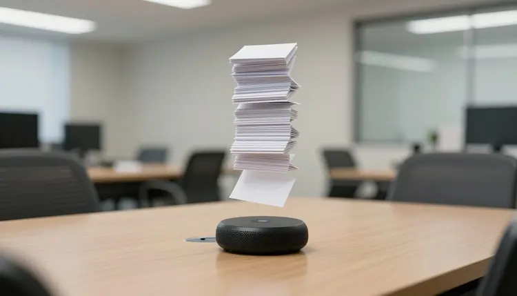 Notas de una Reunión Grabada