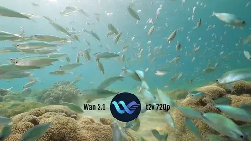 Generación De Texto A Video Wan 2.1 T2v 720p