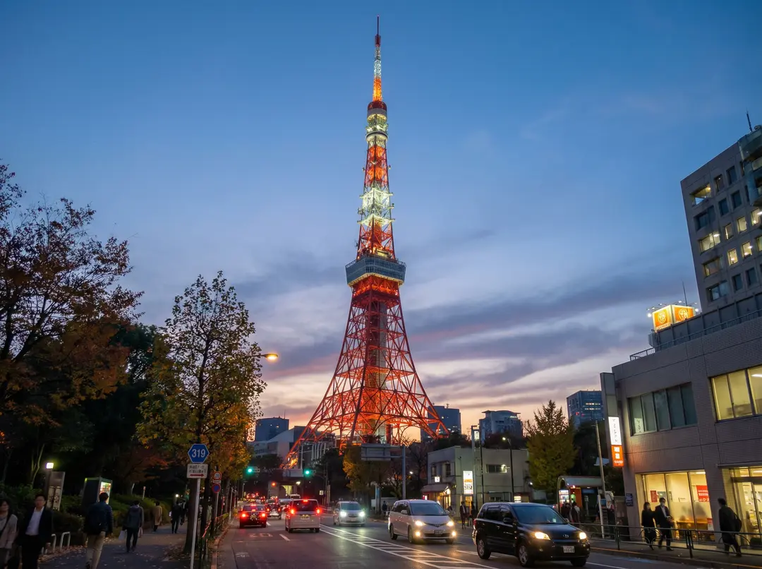 35.6586° N, 139.7454° E at 19:00